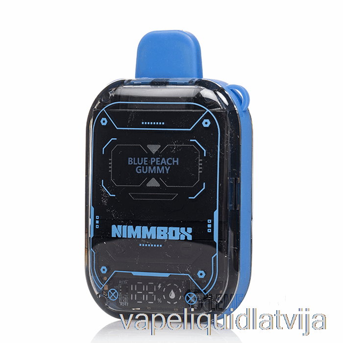 Vapengin Nimmbox 10000 Vienreizējās Lietošanas Zilā Persiku Gumijas Vape šķidrums